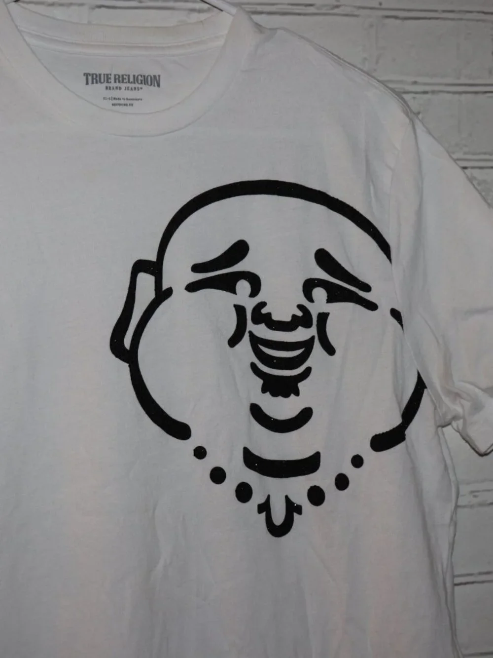 🤍✨ True Religion Boyfriend Fit Buddha Tee · XS–S
